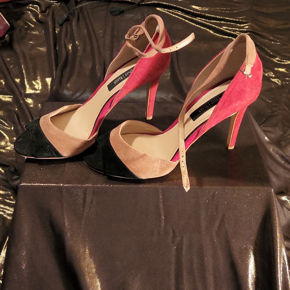 White House Suede Sandals size 8.5